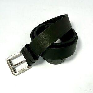 Levi's belt mens black size 40 genuine Italian leather made in Guatemala 1.25 W